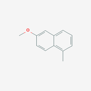 molecular formula C12H12O B8789157 6-Methoxy-1-methylnaphthalene CAS No. 4242-14-2