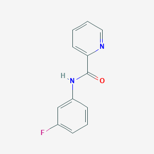 molecular formula C12H9FN2O B8789207 N-(3-fluorophenyl)pyridine-2-carboxamide 