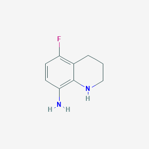 5-Fluoro-1,2,3,4-tetrahydroquinolin-8-amine