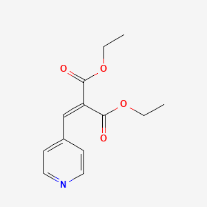 molecular formula C13H15NO4 B8789465 Diethyl (4-pyridylmethylene)malonate 