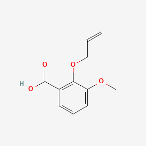 molecular formula C11H12O4 B8789749 2-Allyloxy-m-anisic acid CAS No. 96619-88-4