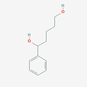 molecular formula C11H16O2 B8789848 1-Phenylpentane-1,5-diol CAS No. 1011-61-6
