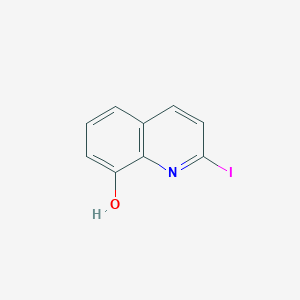 molecular formula C9H6INO B8789855 2-Iodoquinolin-8-ol CAS No. 648897-12-5