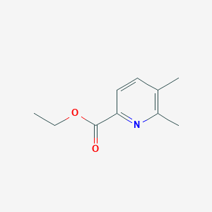 molecular formula C10H13NO2 B8789900 Ethyl 5,6-dimethylpicolinate 