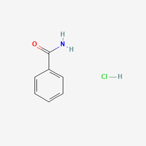 molecular formula C7H8ClNO B8789994 Benzamide hydrochloride CAS No. 15934-46-0