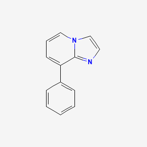 molecular formula C13H10N2 B8790096 8-Phenylimidazo[1,2-a]pyridine 