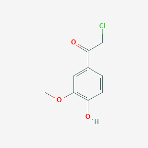 2-Chloro-1-(4-hydroxy-3-methoxyphenyl)ethanone