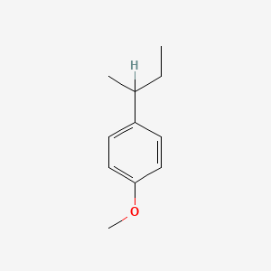 molecular formula C11H16O B8790226 1-Sec-butyl-4-methoxybenzene CAS No. 4917-90-2