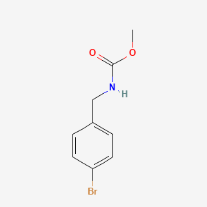 molecular formula C9H10BrNO2 B8790257 Methyl 4-bromobenzylcarbamate 