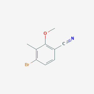 4-Bromo-2-methoxy-3-methylbenzonitrile