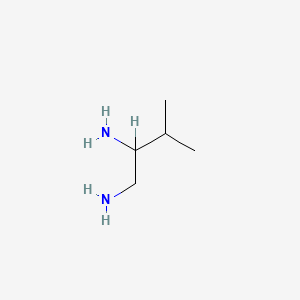 molecular formula C5H14N2 B8790564 3-Methylbutane-1,2-diamine 