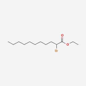 molecular formula C13H25BrO2 B8790600 Ethyl 2-bromoundecanoate CAS No. 56140-51-3