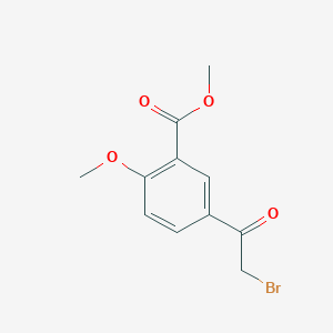 Methyl 5-(2-bromoacetyl)-2-methoxybenzoate