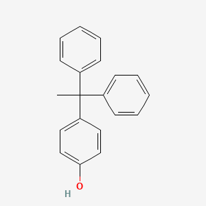 molecular formula C20H18O B8790652 4-(1,1-Diphenylethyl)phenol CAS No. 6938-97-2