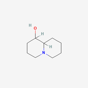 molecular formula C9H17NO B8790668 Octahydro-2H-quinolizin-1-ol 