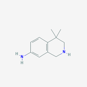 4,4-Dimethyl-1,2,3,4-tetrahydroisoquinolin-7-amine