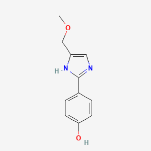 4-(4-(Methoxymethyl)-1H-imidazol-2-yl)phenol