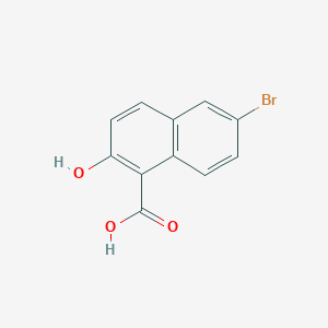 6-Bromo-2-hydroxynaphthalene-1-carboxylic acid