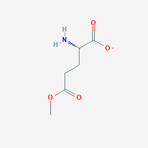 molecular formula C6H10NO4- B8790812 L-Glutamic acid, 5-methyl ester 