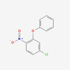 molecular formula C12H8ClNO3 B8790848 4-Chloro-1-nitro-2-phenoxybenzene CAS No. 56966-63-3