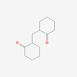 molecular formula C13H20O2 B8790869 2,2'-Methanediyldicyclohexanone CAS No. 3137-39-1