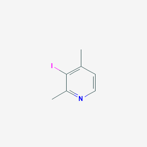 molecular formula C7H8IN B8790880 3-Iodo-2,4-dimethylpyridine 