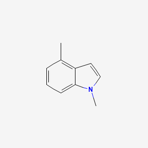molecular formula C10H11N B8790885 1,4-Dimethylindole CAS No. 27816-52-0