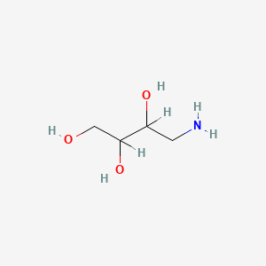 molecular formula C4H11NO3 B8790892 4-Aminobutane-1,2,3-triol CAS No. 90847-51-1