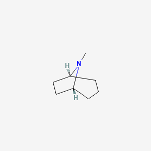 molecular formula C8H15N B8790900 (1R,5S)-8-methyl-8-azabicyclo[3.2.1]octane 