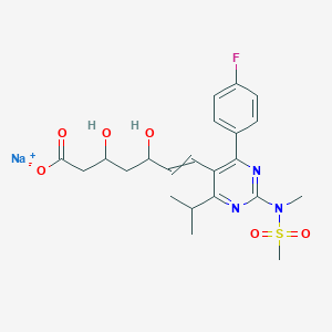 molecular formula C22H27FN3NaO6S B8791168 Rosuvastatin (Sodium) 