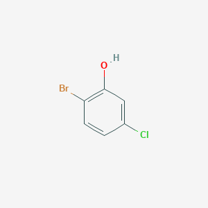molecular formula C6H4BrClO B087913 2-溴-5-氯苯酚 CAS No. 13659-23-9