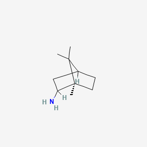 molecular formula C10H19N B8791303 (R)-bornylamine 