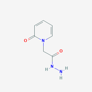 molecular formula C7H9N3O2 B8791329 2-(2-oxopyridin-1(2H)-yl)acetohydrazide CAS No. 869472-65-1