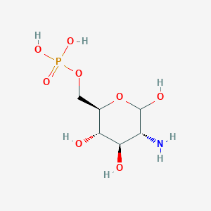 molecular formula C6H14NO8P B8791439 D-glucosamine 6-phosphate 