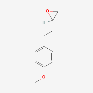 molecular formula C11H14O2 B8791519 p-Methoxyphenylbutylene oxide CAS No. 56438-59-6