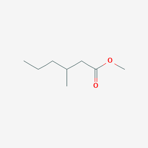 molecular formula C8H16O2 B8791542 Methyl 3-methylhexanoate 