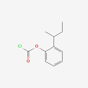 molecular formula C11H13ClO2 B8791594 o-sec-Butylphenyl chloroformate CAS No. 42572-11-2