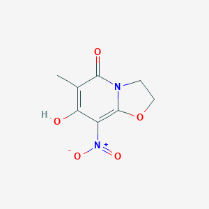 7-Hydroxy-6-methyl-8-nitro-2H-oxazolo[3,2-A]pyridin-5(3H)-one