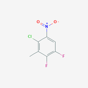 2-Chloro-4,5-difluoro-3-methyl-1-nitrobenzene