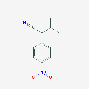 3-Methyl-2-(4-nitrophenyl)butanenitrile