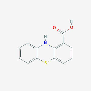 molecular formula C13H9NO2S B8792016 10H-Phenothiazine-1-carboxylic acid 