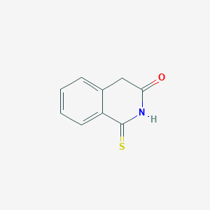 molecular formula C9H7NOS B8792044 1-Thioxo-1,4-dihydro-2H-isoquinolin-3-one 