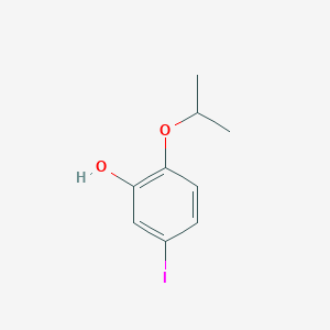 molecular formula C9H11IO2 B8792144 5-Iodo-2-isopropoxyphenol CAS No. 900174-04-1