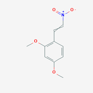 molecular formula C10H11NO4 B8792149 2,4-Dimethoxy-1-(2-nitroethenyl)benzene 
