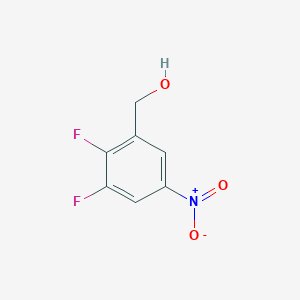 molecular formula C7H5F2NO3 B8792284 (2,3-Difluoro-5-nitrophenyl)methanol CAS No. 946582-61-2