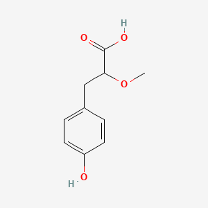 B8792339 3-(4-Hydroxyphenyl)-2-methoxypropanoic acid CAS No. 477982-28-8