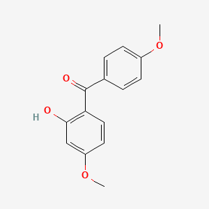 B8792361 (2-Hydroxy-4-methoxyphenyl)(4-methoxyphenyl)methanone CAS No. 6131-38-0