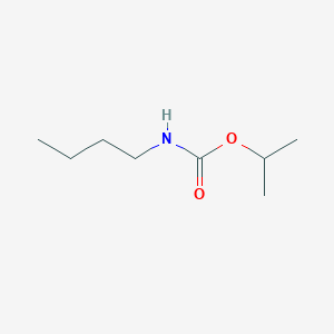 molecular formula C8H17NO2 B8792477 Isopropyl butylcarbamate CAS No. 36452-62-7