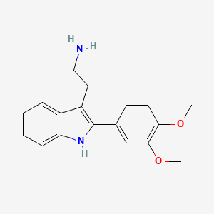 2-(2-(3,4-Dimethoxyphenyl)-1H-indol-3-yl)ethanamine