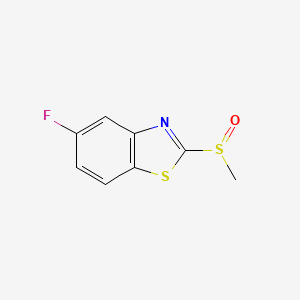 5-Fluoro-2-(methylsulfinyl)benzo[d]thiazole
